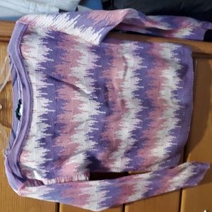 Multi color Small long sleeve sweater